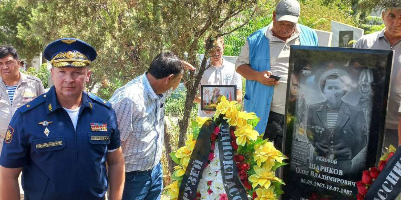 В Самарканде открыли новый памятник воину-интернационалисту